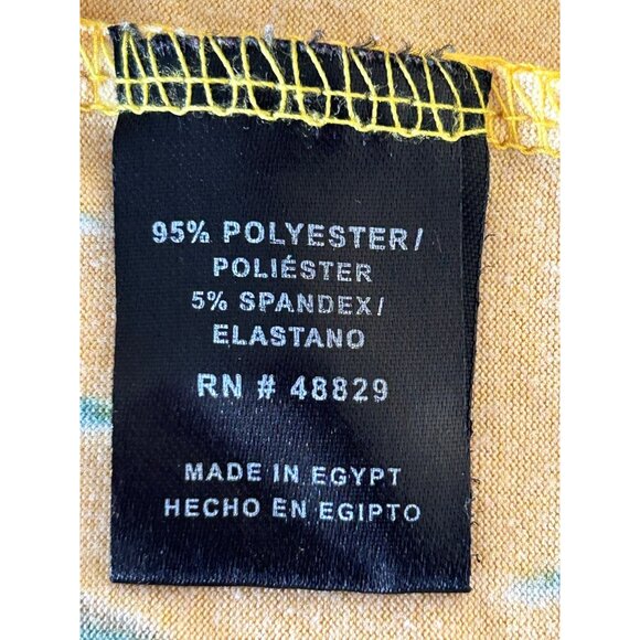 Yellow Floral Hawaiian Kimono Cardigan Shawl 2X COLORFUL YELLOW & GREEN TROPICAL - Picture 5 of 10